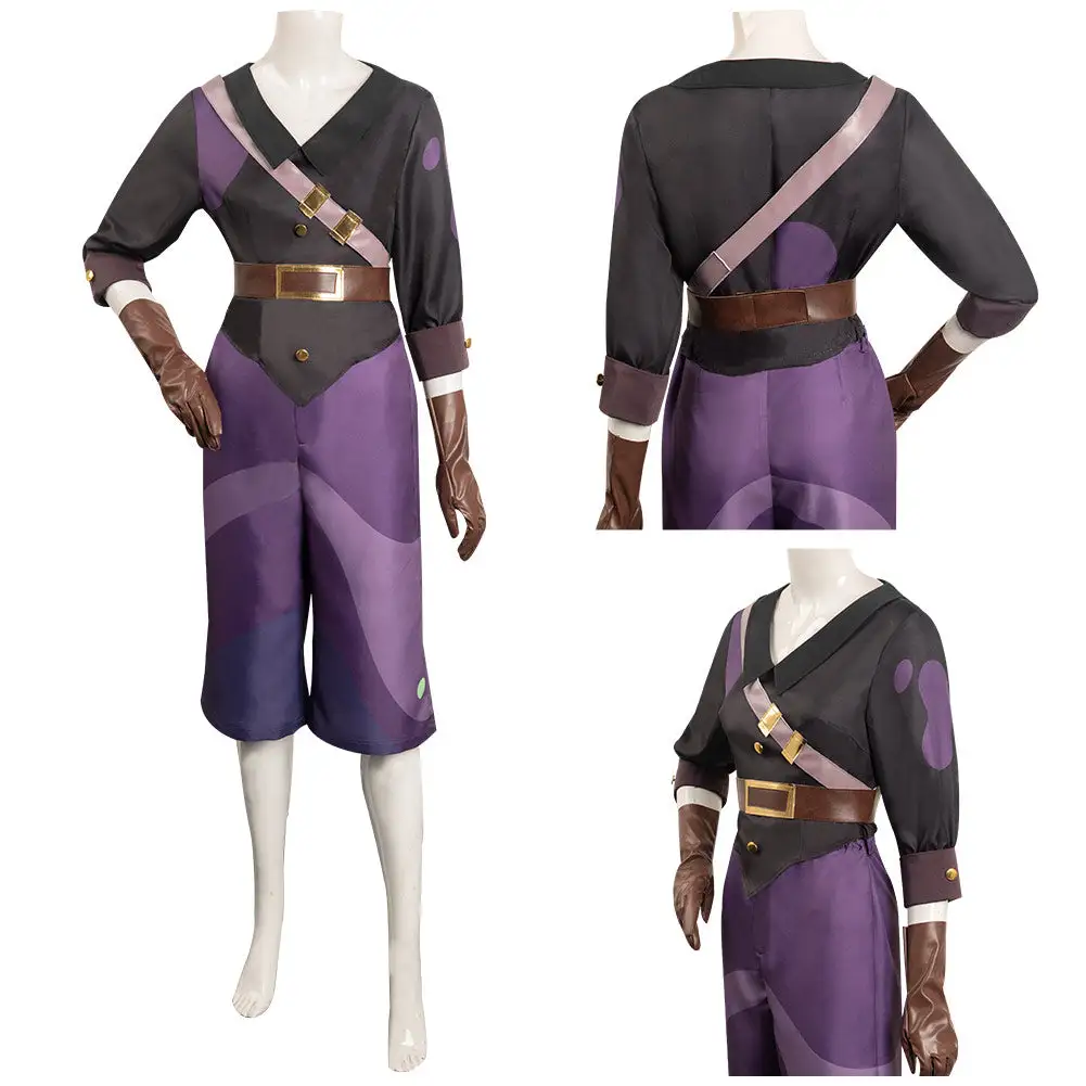 The Owl House Amity Kostüm Cosplay Halloween Karneval Outfits – Bild 10