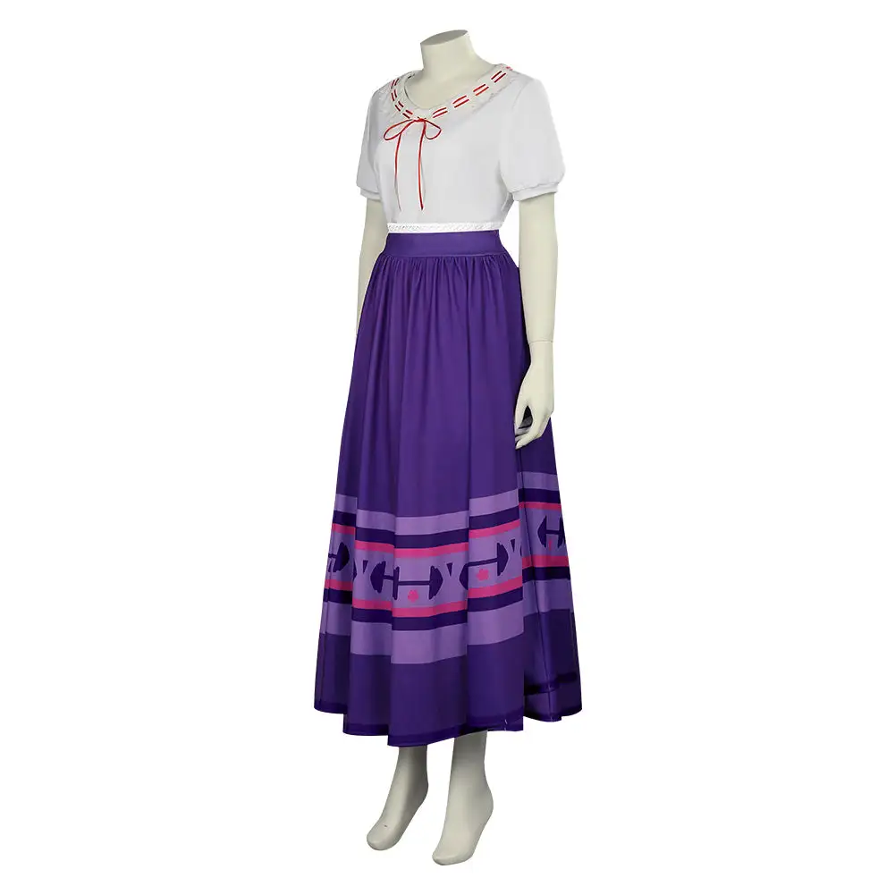 Encanto Luisa Madrigal Cosplay Kostüm Outfits Halloween Karneval Kleid – Bild 3