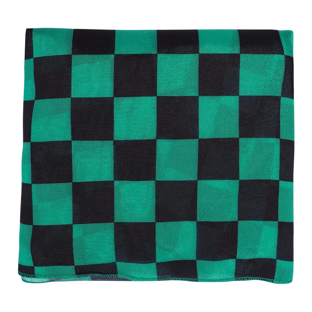 Kinder Demon Slayer Kamado Tanjiro Cosplay Cape Kimono Halloween Karneval Umhang – Bild 9