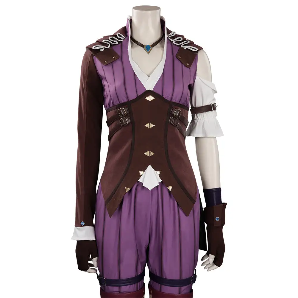 Arcane: League Of Legends Caitlyn Cosplay Kostüm Halloween Karneval Outfits – Bild 7