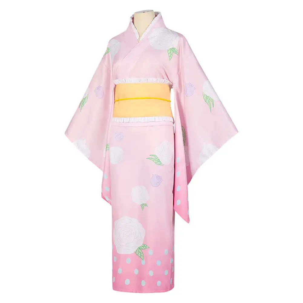 Oshi No Ko - Hoshino Ai Kimono Cosplay Kostüm Halloween Karneval Outifits – Bild 3