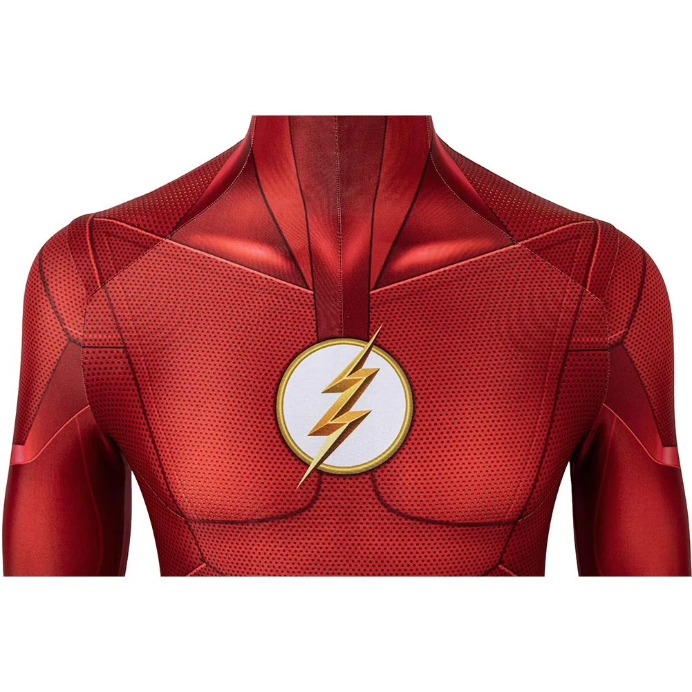 The Flash Barry Allen Cosplay Kostüm Outfits Halloween Karneval Jumpsuit – Bild 6
