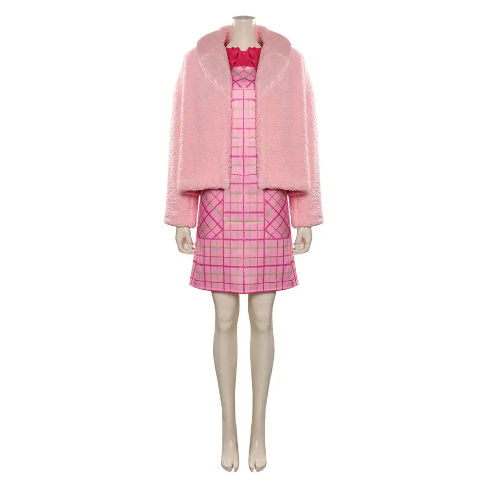 Wednesday Addams Enid Sinclair Cosplay Kostüm Halloween Karneval Outfits – Bild 2