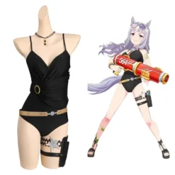 Pretty Derby Gold Ship Cosplay Kostüm Outfits Halloween Karneval Badeanzug