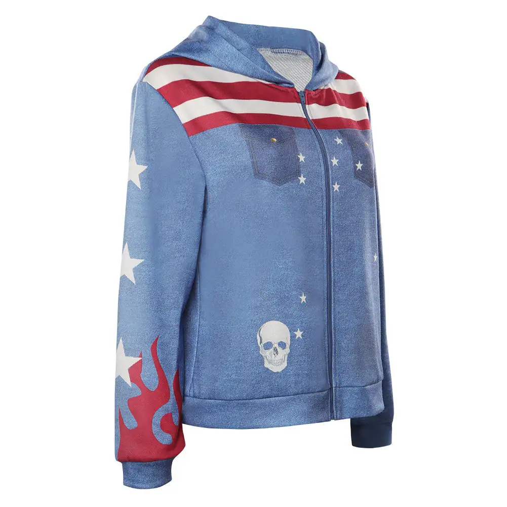 Doctor Strange In The Multiverse Of Madness Miss America Cosplay Kostüm Outfits Halloween Karneval Hoodie – Bild 5