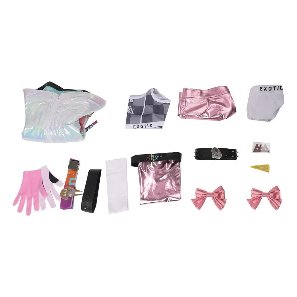 GODDESS OF VICTORY: NIKKE Jackal Kostüm Cosplay Halloween Karneval Outfits – Bild 9