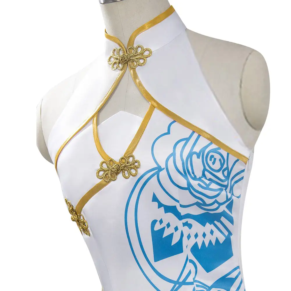 Ai Hoshino Kleid Oshi No Ko Cheongsam Cosplay Halloween Karneval Kostüm – Bild 3