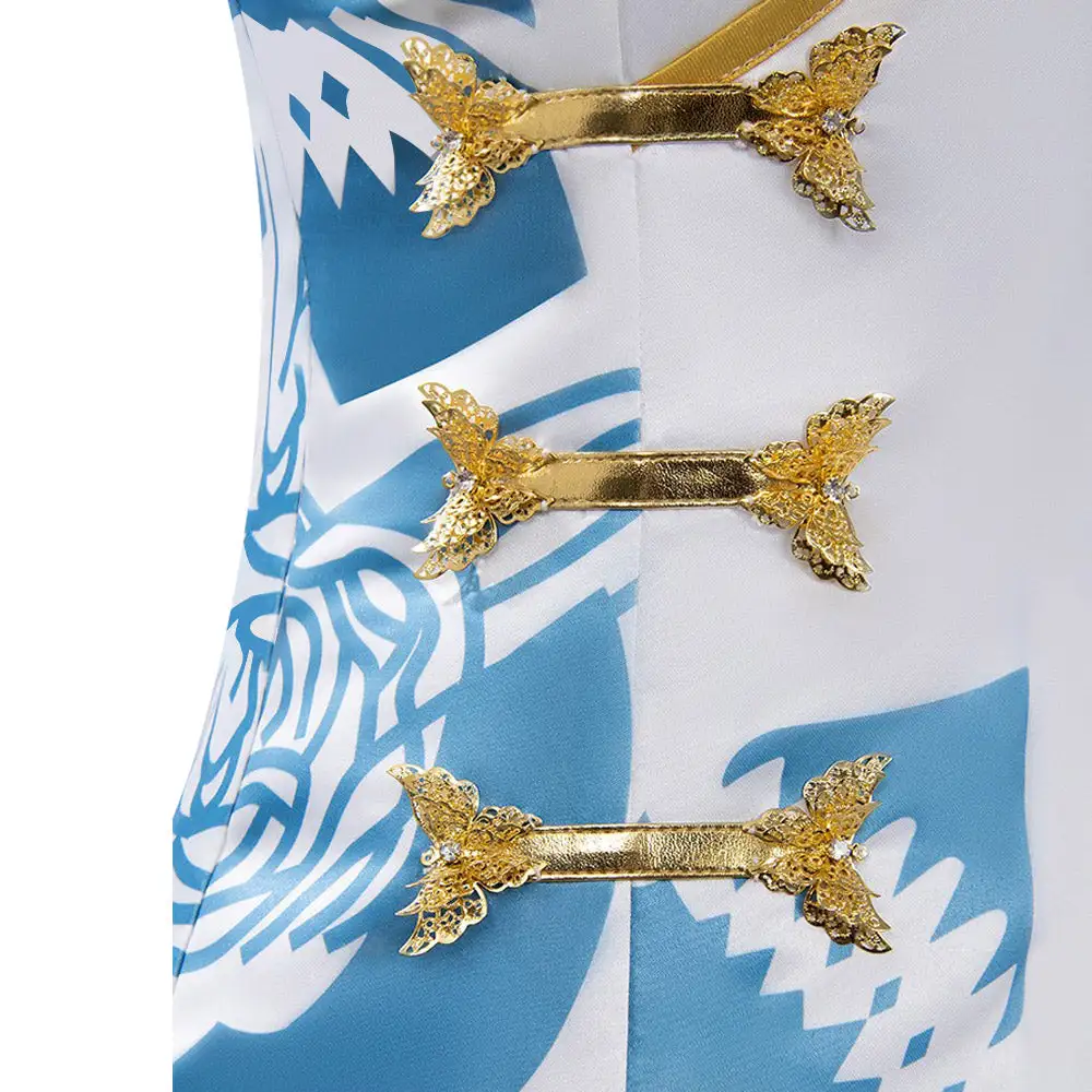 Ai Hoshino Kleid Oshi No Ko Cheongsam Cosplay Halloween Karneval Kostüm – Bild 4