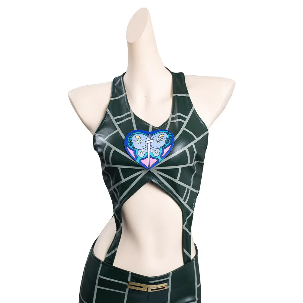 JoJo's Bizarre Adventure Jolyne Cujoh Cosplay Kostüm Halloween Karneval Outfits – Bild 8