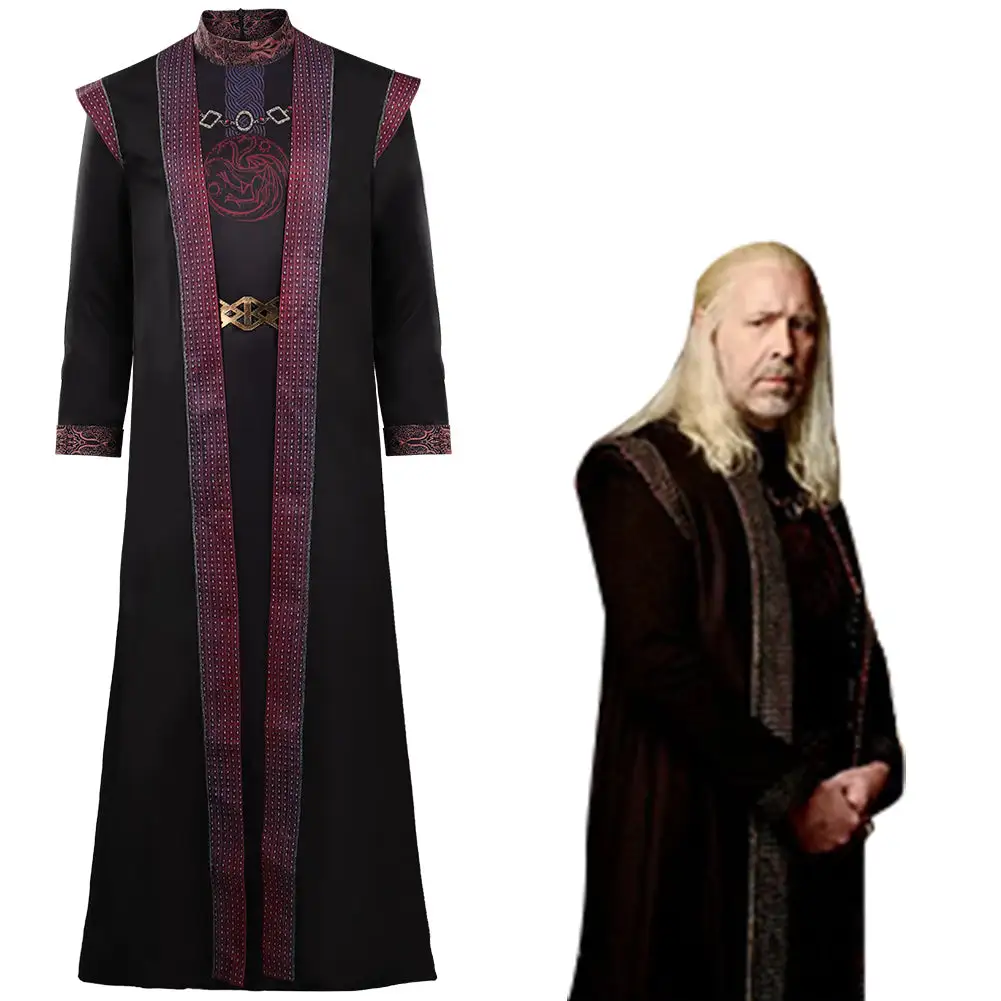 House Of The Dragon Viserys Targaryen Cosplay Kostüm Halloween Karneval Outfits