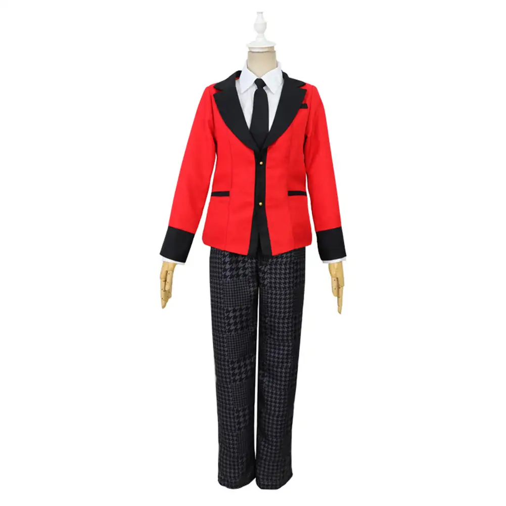 Ryouta Suzui Schuluniform Kakegurui Ryouta Suzui Cosplay Halloween Karneval Kostüm – Bild 2
