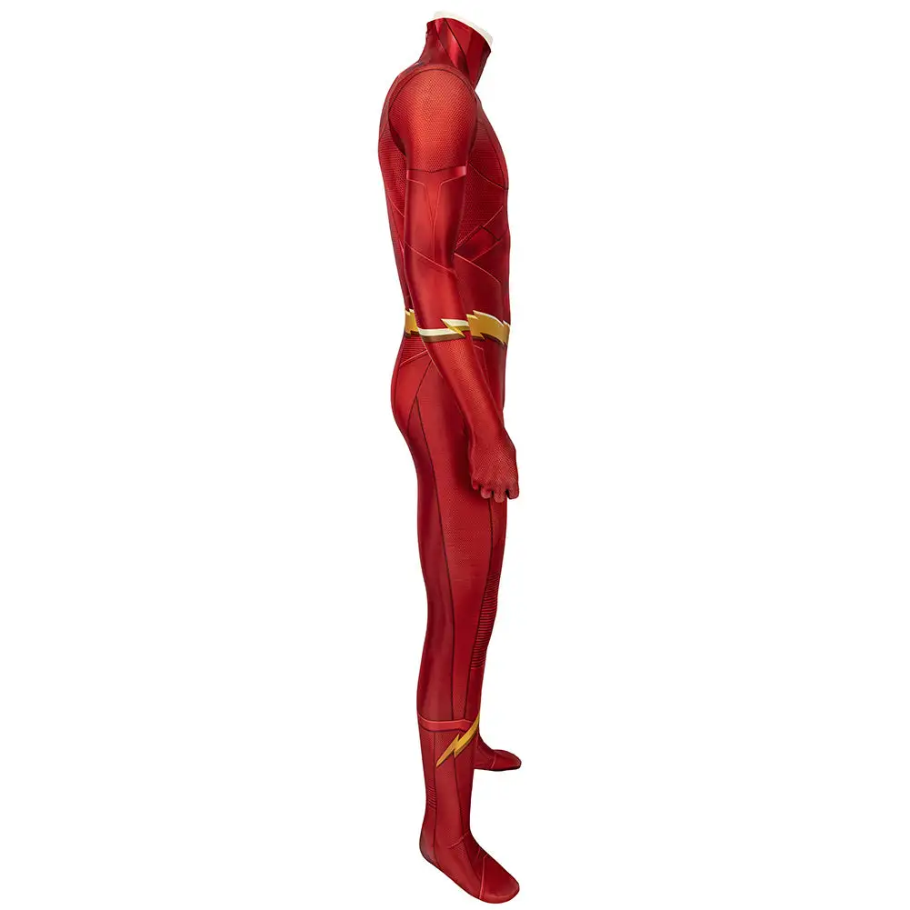 The Flash Barry Allen Cosplay Kostüm Outfits Halloween Karneval Jumpsuit – Bild 4