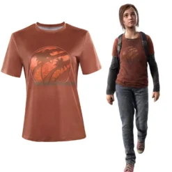 The Last Of Us Ellie Cosplay Kostüm Outfits Halloween Karneval T-shirt