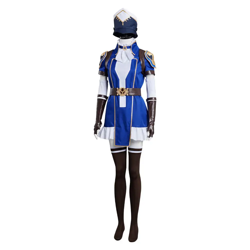 Arcane: League Of Legends Caitlyn The Sheriff Of Piltover Cosplay Kostüme Halloween Karneval Outfits – Bild 3