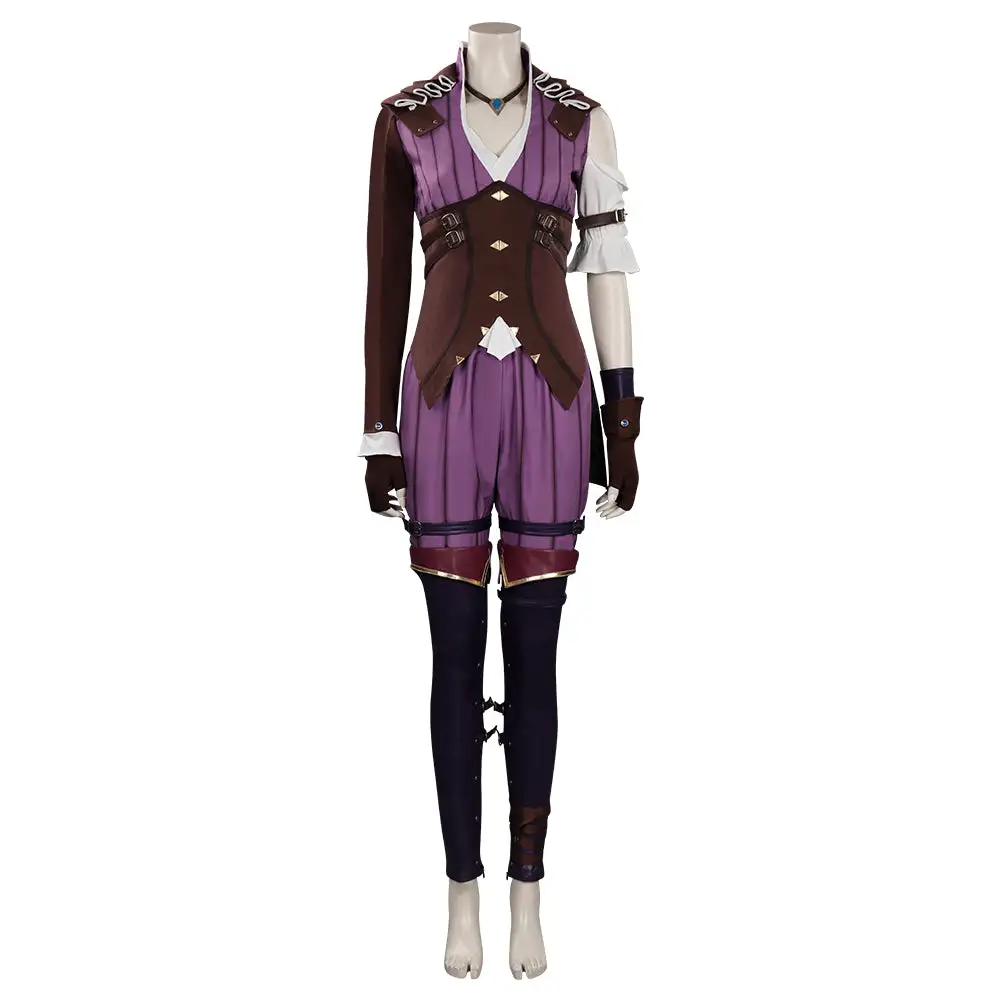 Arcane: League Of Legends Caitlyn Cosplay Kostüm Halloween Karneval Outfits – Bild 3