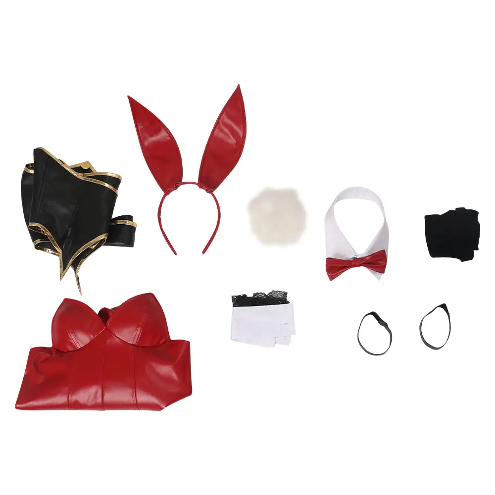 Kakegurui Wikia Jabami Yumeko Bunnygirl Kostüm Set Cosplay Halloween Karneval Outfits – Bild 11