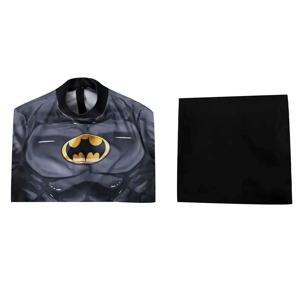 Bruce Wayne Batman Jumpsuit Cosplay Halloween Karneval Outfits – Bild 9