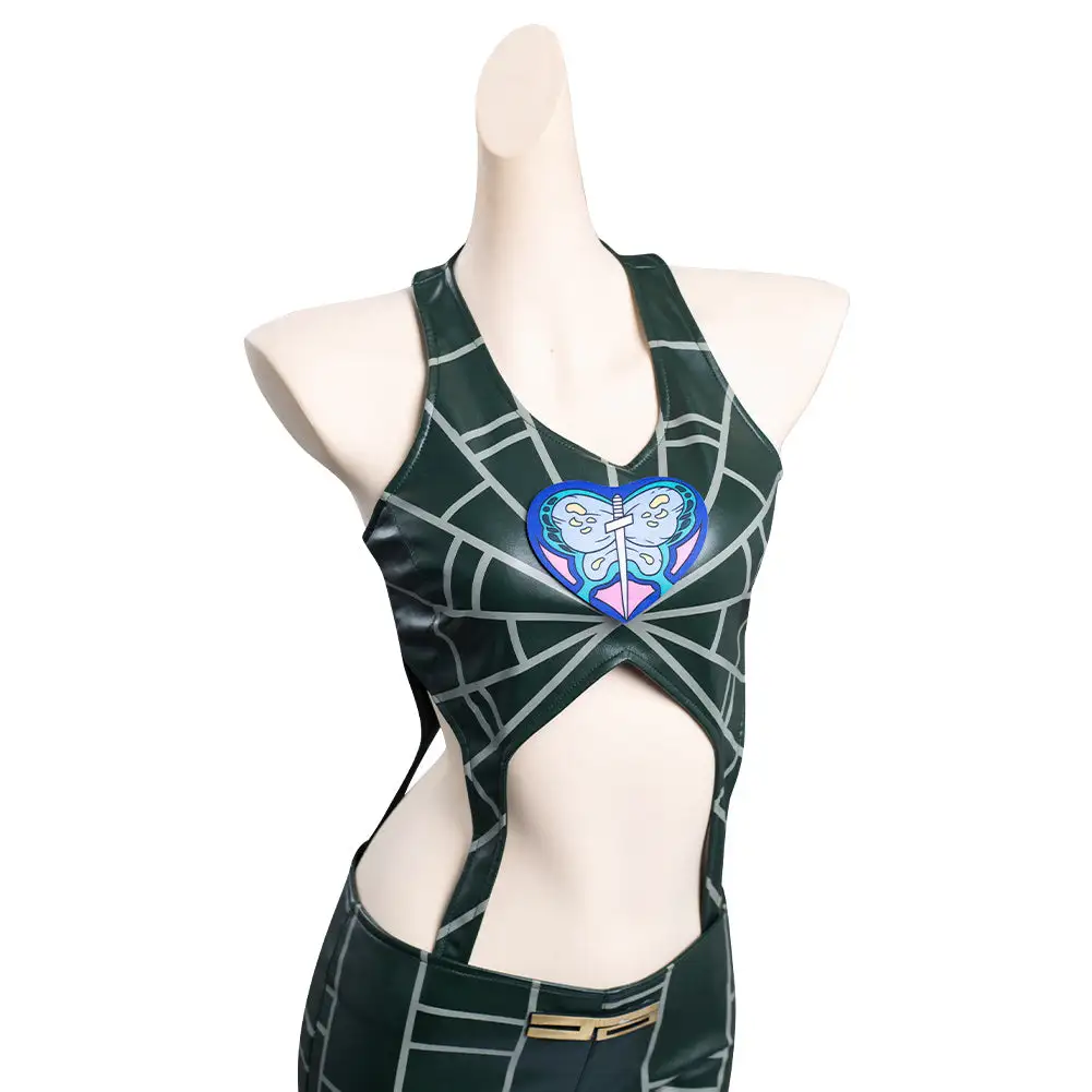 JoJo's Bizarre Adventure Jolyne Cujoh Cosplay Kostüm Halloween Karneval Outfits – Bild 9