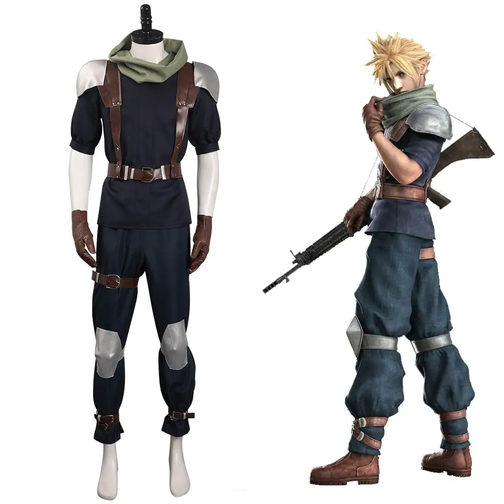 Final Fantasy VII Reunion Cosplay Cloud Karneval Halloween Outfits