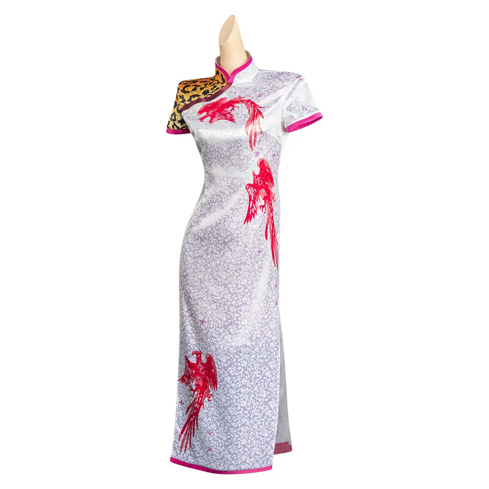 Hell's Paradise: Jigokuraku Sagiri Cheongsam Kleid Cosplay Halloween Karneval Outfits – Bild 2