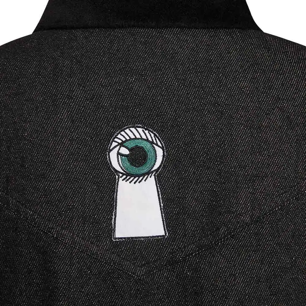 Stranger Things 4 Robin Cosplay Kostüm Denim Outfits Halloween Karneval Mantel – Bild 11