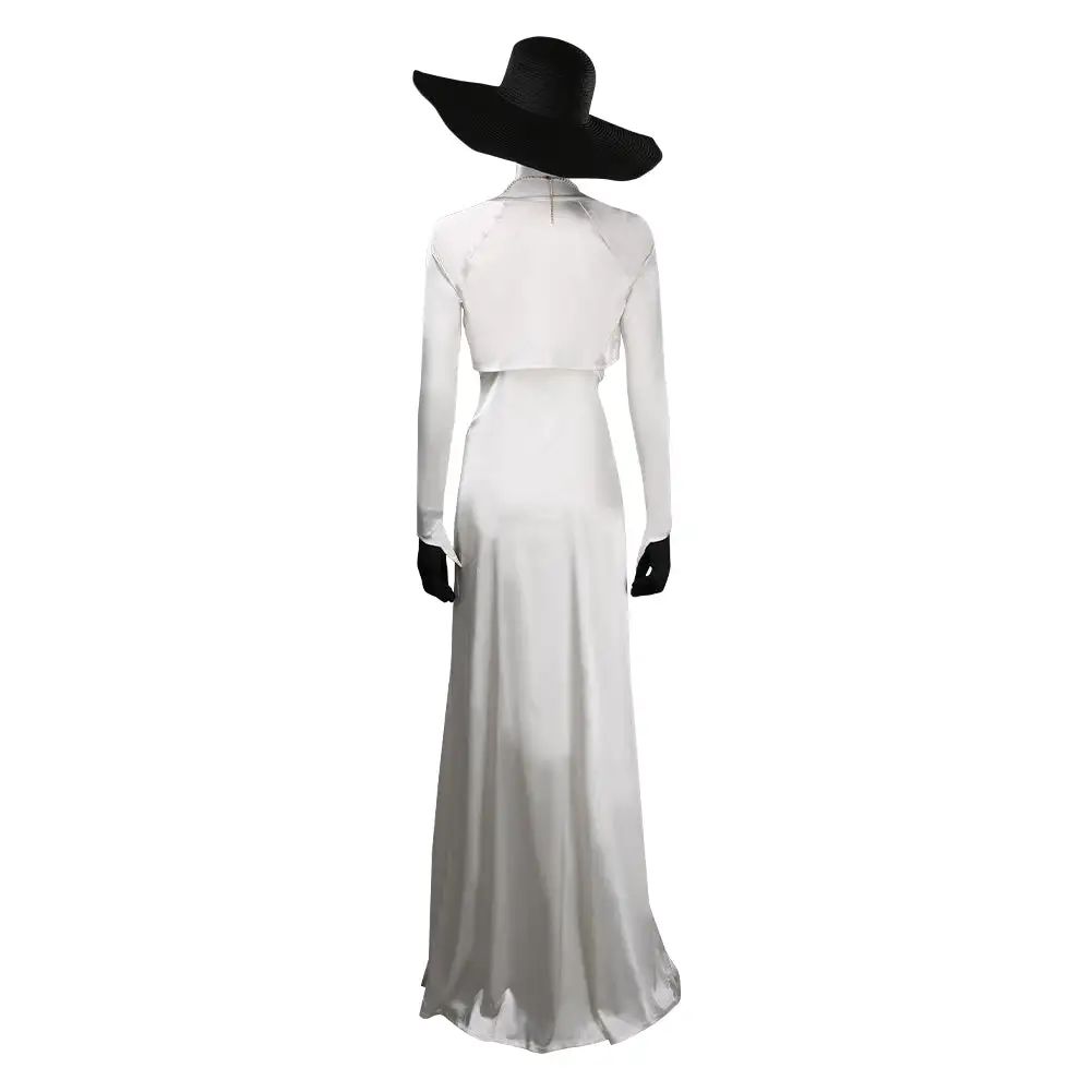 Resident Evil Village Alcina Dimitrescu Cosplay Kostüm Outfits Halloween Karneval Suit – Bild 4