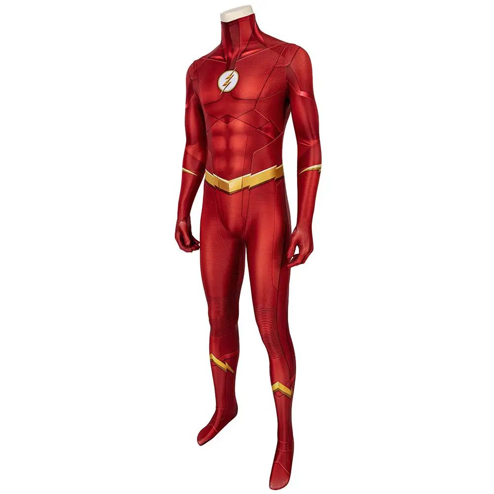 The Flash Barry Allen Cosplay Kostüm Outfits Halloween Karneval Jumpsuit – Bild 2