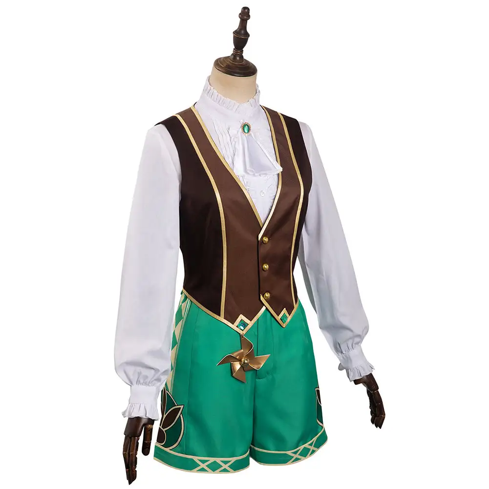 Genshin Impact Alice In Wonderland Mr.Bunny Cosplay Venti Kostüm Halloween Karneval Originell Outfits Cossky® – Bild 9