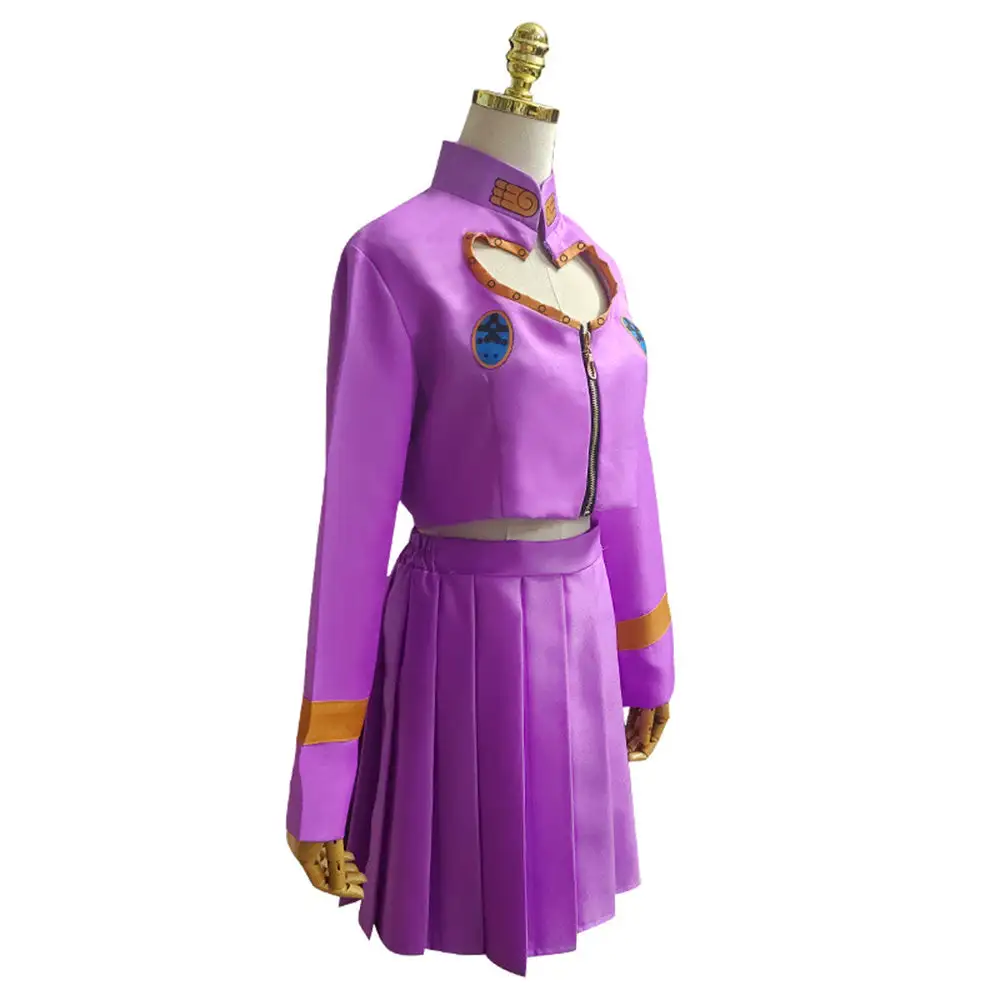 JoJo‘s Bizarre Adventure Cosplay Giorno Giovanna Outfits Halloween Karneval Kleid – Bild 2