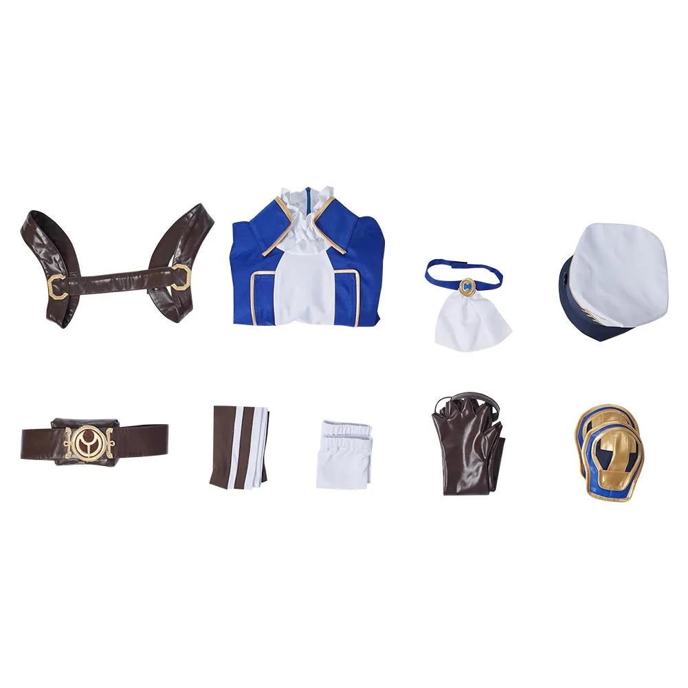 Arcane: League Of Legends Caitlyn The Sheriff Of Piltover Cosplay Kostüme Halloween Karneval Outfits – Bild 11