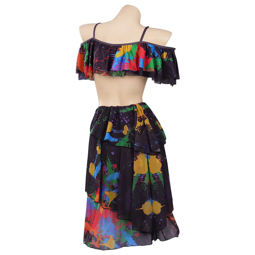 Encanto Isabela Bademode Badeanzug Cosplay Kostüm Halloween Karneval Outfits – Bild 4