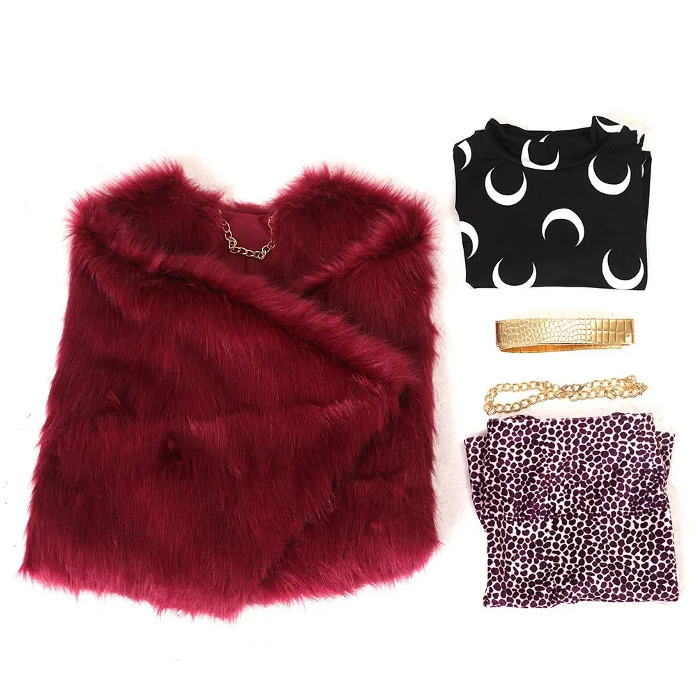 Monster High 2022 Clawdeen Wolf Cosplay Kostüm Halloween Karneval Outfits – Bild 8