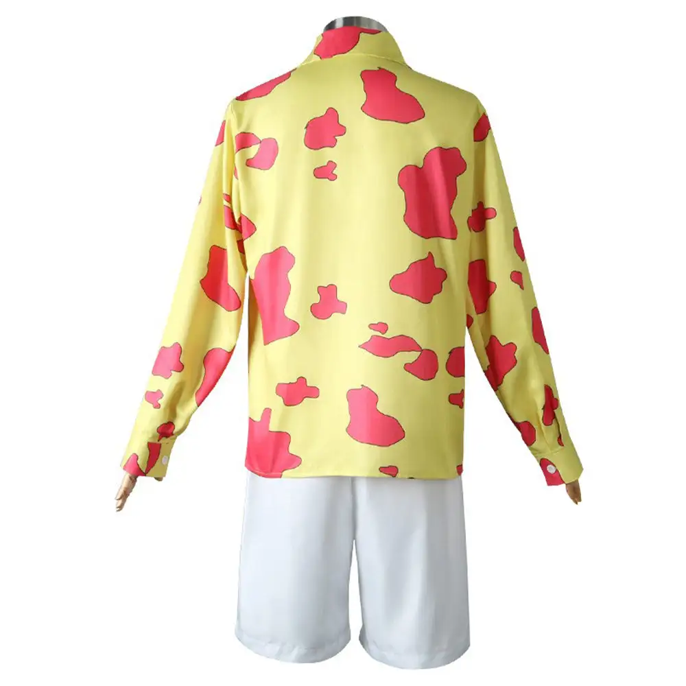 Trafalgar D. Water Law Cosplay One Piece Red Kostüm Halloween Karneval Outfits – Bild 4