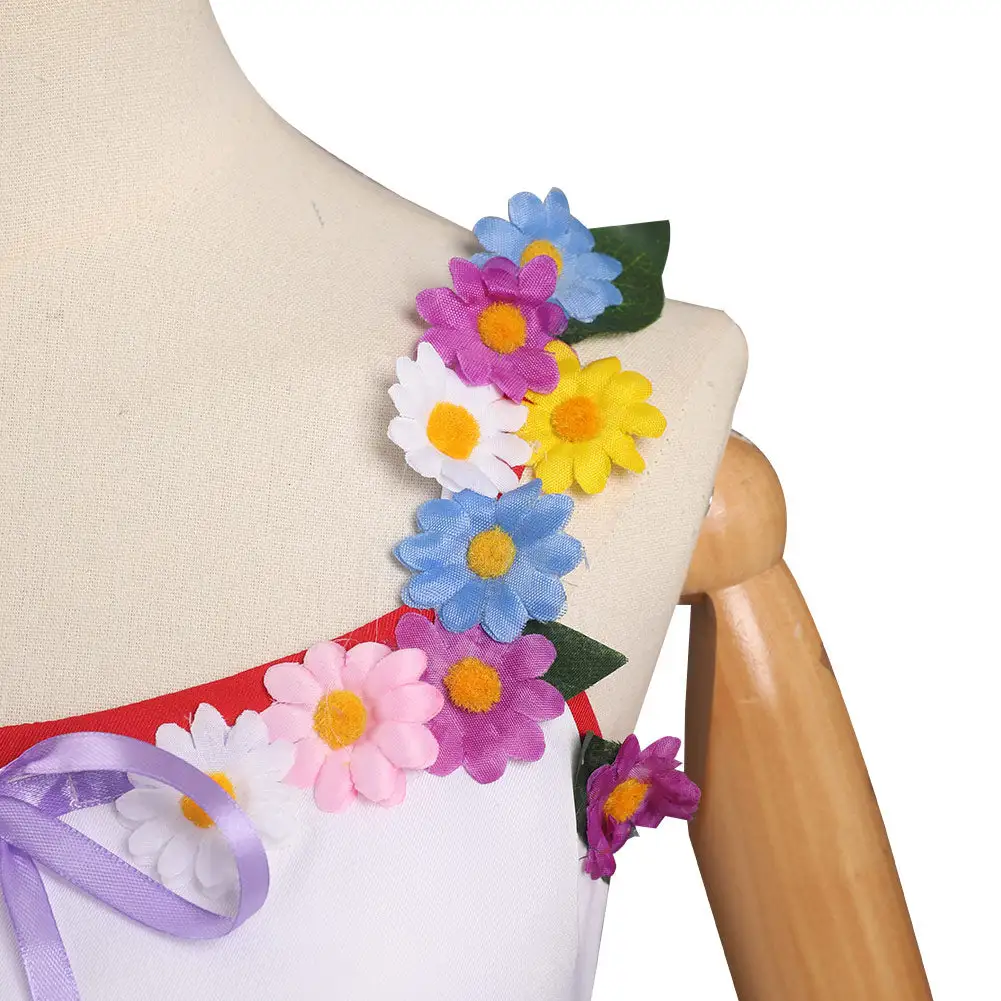 Crisis Core Final Fantasy VII Cosplay Aerith Gainsborough Kostüm Halloween Karneval Outfits – Bild 6