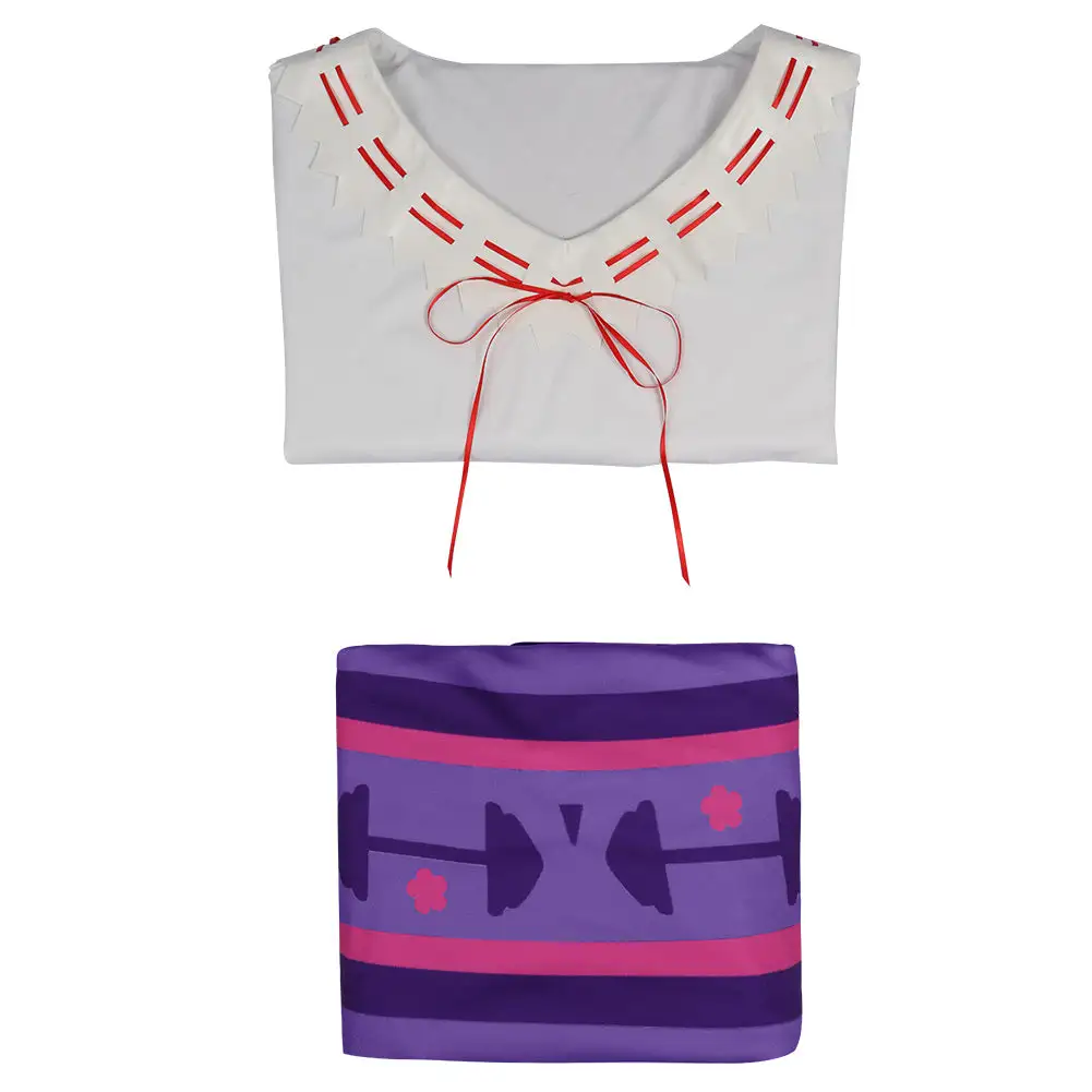 Encanto Luisa Madrigal Cosplay Kostüm Outfits Halloween Karneval Kleid – Bild 11