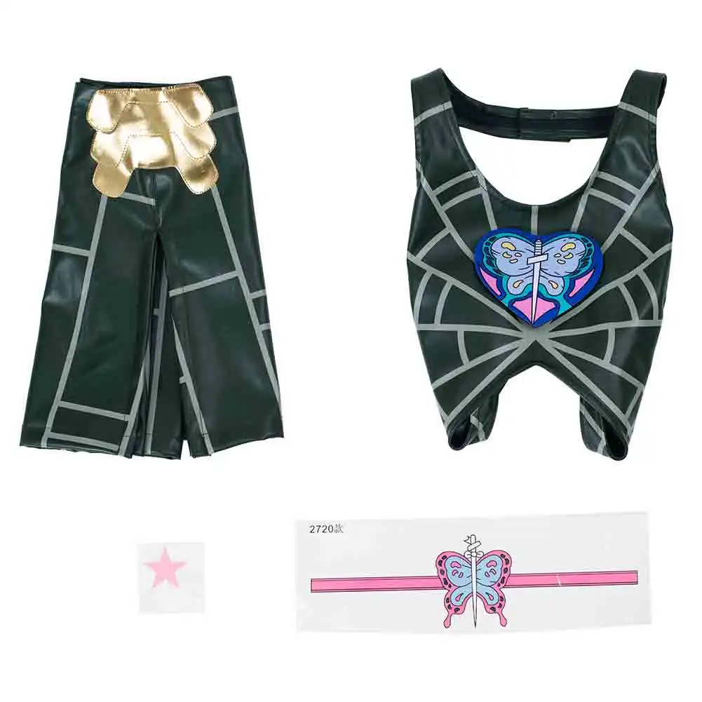 JoJo's Bizarre Adventure Stone Ocean Jolyne Cujoh Cosplay Kostüm Halloween Karneval Outfits – Bild 9