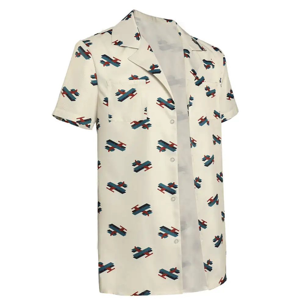 Stranger Things 4 Dustin Henderson Cosplay Kostüm Sommer Kurzarm Outfits Halloween Karneval T-Shirt – Bild 3