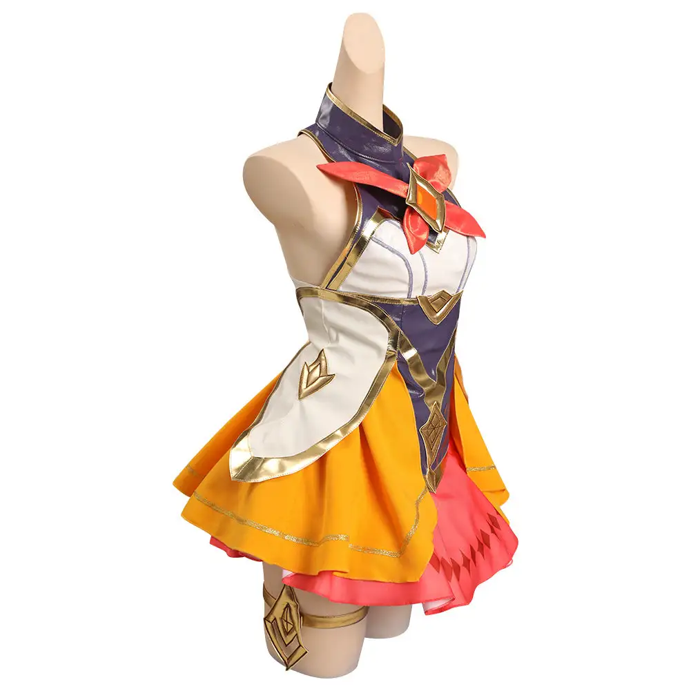 League Of Legends Star Guardian Cosplay Seraphine Kostüm Halloween Karneval Kleid – Bild 5