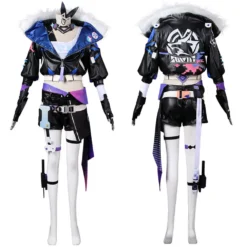 Honkai: Star Rail Silver Wolf Kostüm Cosplay Halloween Karneval Outfits