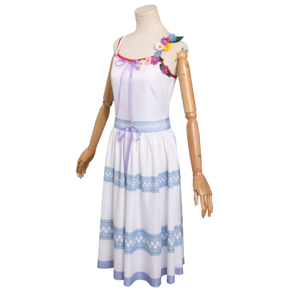 Crisis Core Final Fantasy VII Cosplay Aerith Gainsborough Kostüm Halloween Karneval Outfits – Bild 3