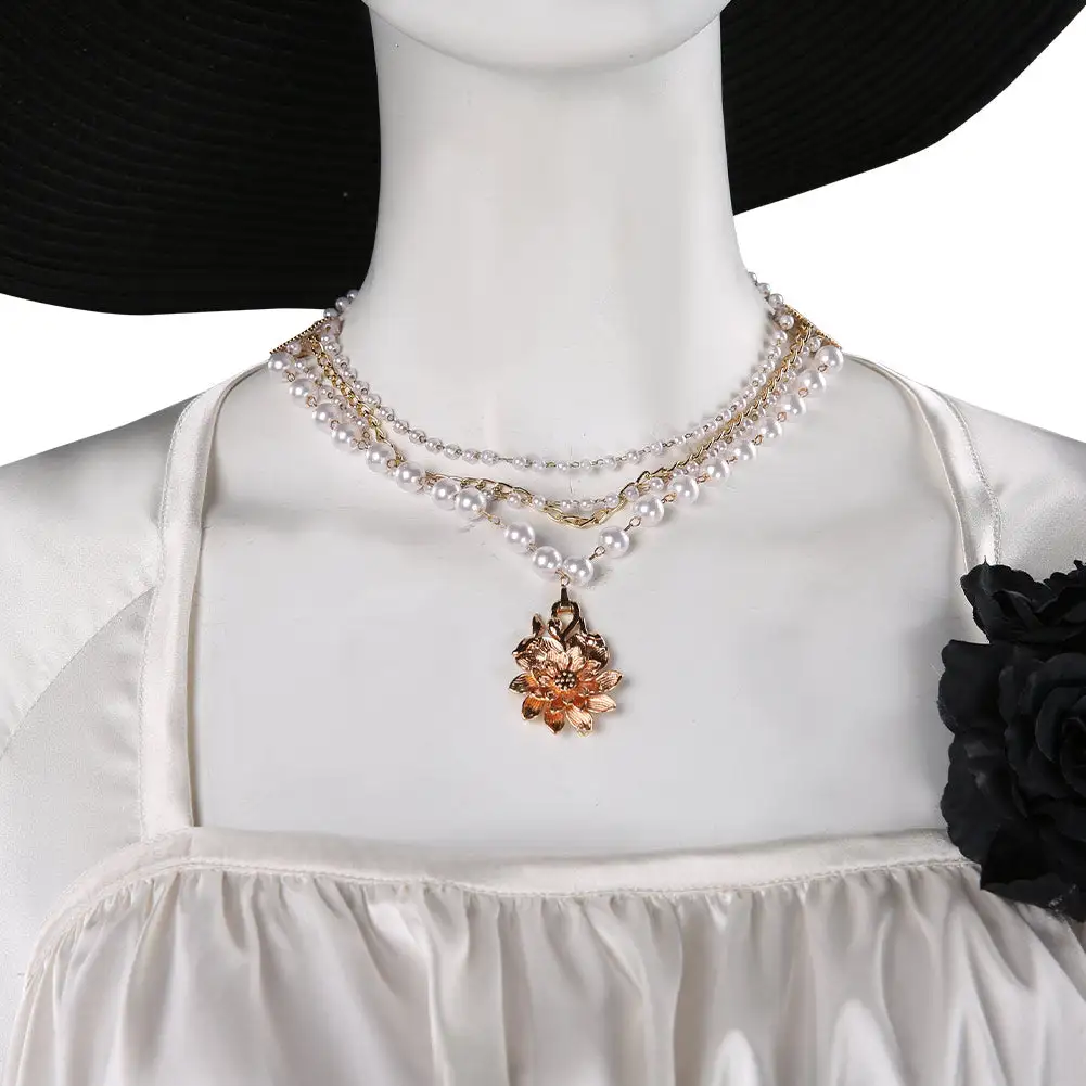 Resident Evil Village Alcina Dimitrescu Cosplay Kostüm Outfits Halloween Karneval Suit – Bild 8