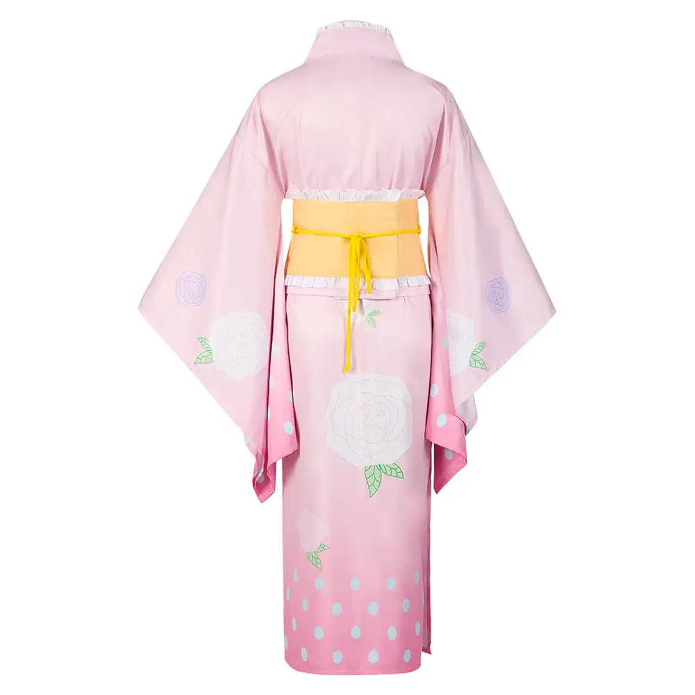 Oshi No Ko - Hoshino Ai Kimono Cosplay Kostüm Halloween Karneval Outifits – Bild 4