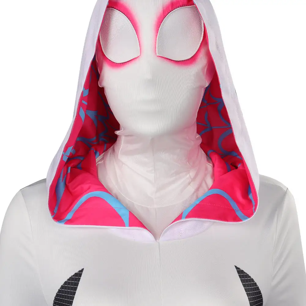 Spider-Man: Across The Spider-Verse Gwen Stacy Overall Halloween Karneval Jumpsuit – Bild 6