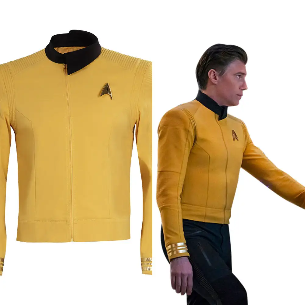 Star Trek: Strange New Worlds 2022 Christopher Pike Cosplay Kostüme Halloween Karneval Jacke