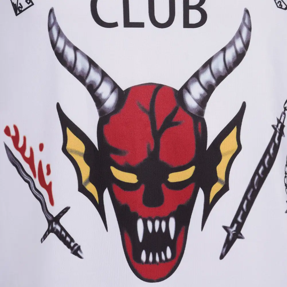 Stranger Things 4 (2022) Hellfire Club Langarm Top Eddie Munson Halloween Karneval T-Shirt – Bild 9