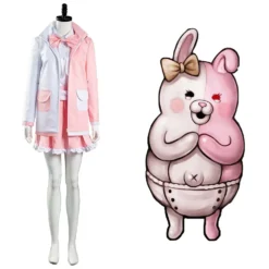 Monomi Usami Uniform Danganronpa 2 Monomi Cosplay Halloween Karneval Kostüm