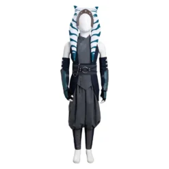 Kinder Ahsoka Tano Star Wars Cosplay Kostüme Outfits Halloween Karneval Set