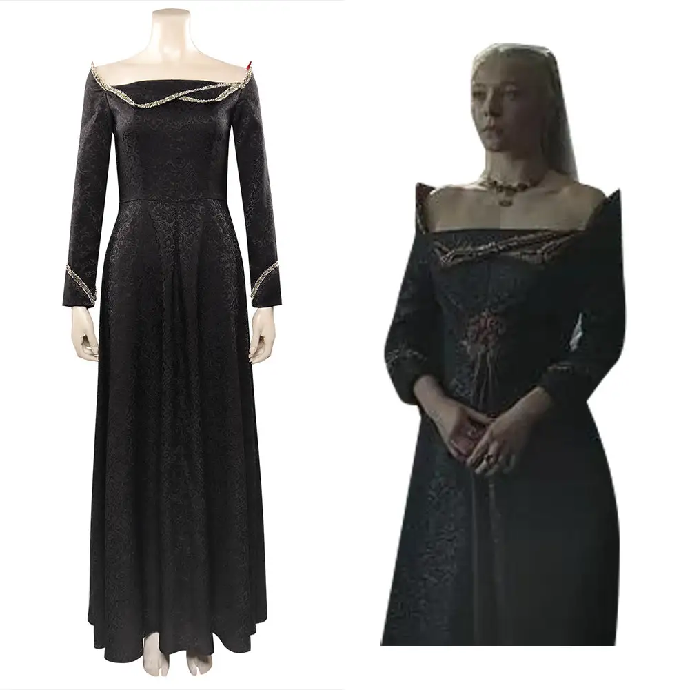 House Of The Dragon Cosplay Daemon Targaryen Kostüm Halloween Karneval Kleid