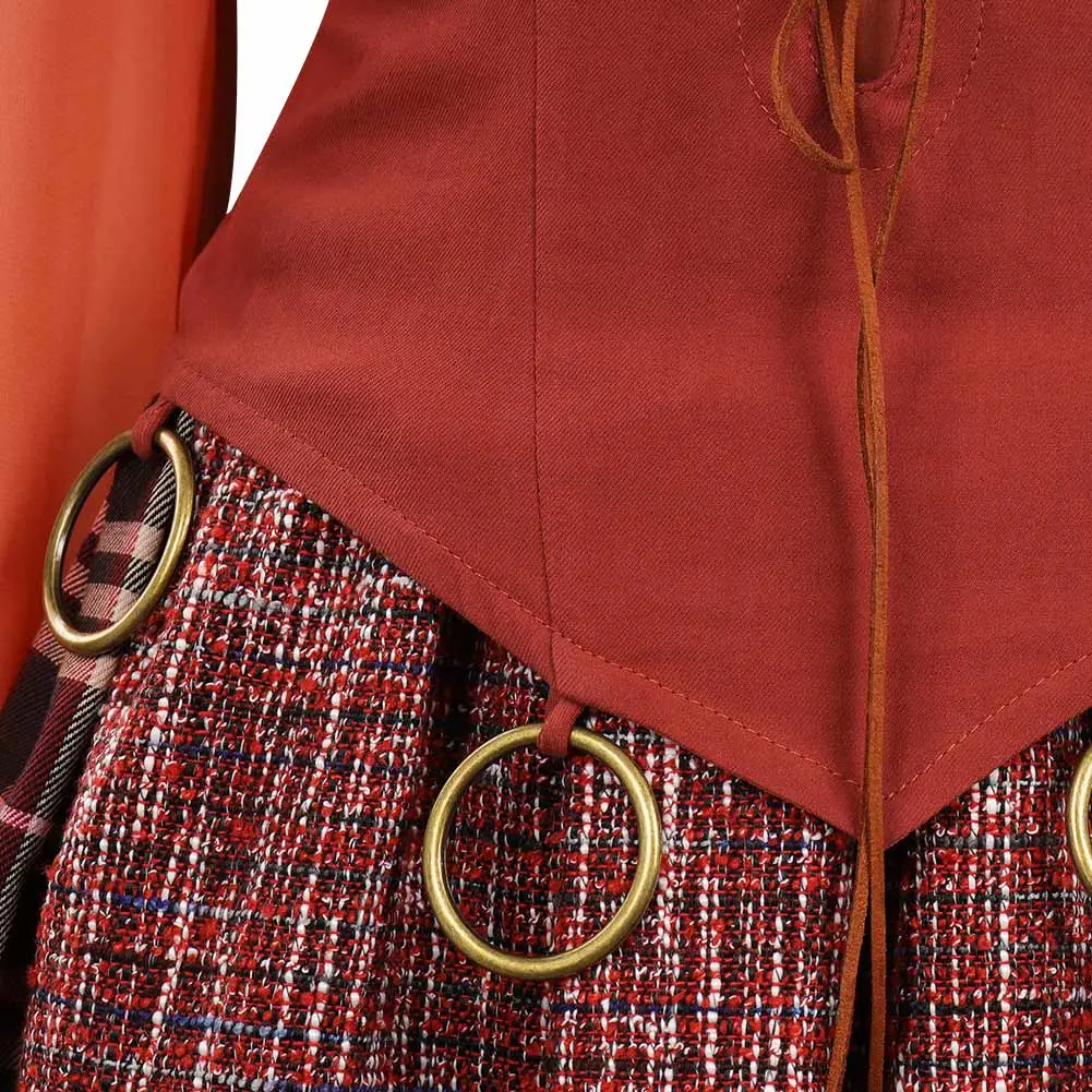 Hocus Pocus 2 Mary Sanderson Cosplay Kostüm Outfits Halloween Karneval Kleid – Bild 12