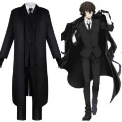 Bungo Stray Dogs Cosplay Dazai Osamu Outfits Halloween Karneval Kostüm